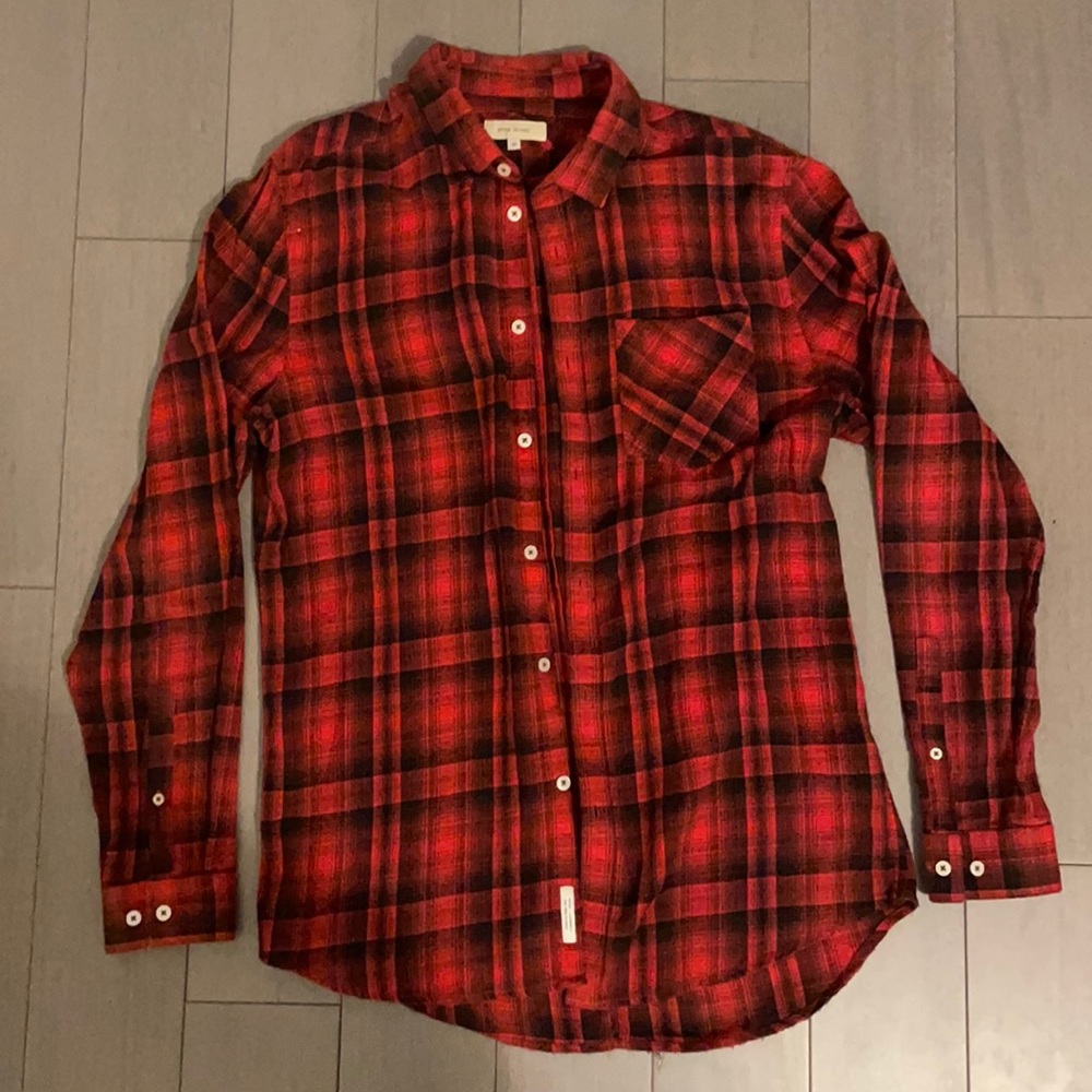 Light Flannel Shirt by River Island
